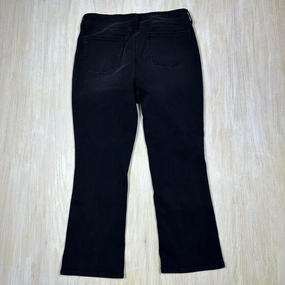 NYDJ Black Slim Bootcut Sure Stretch LiftxTuck Technology High Rise Jeans 12 - Picture 6 of 14